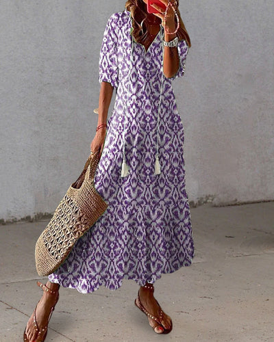 DFFRNT®  | Elegante Boho Jurk