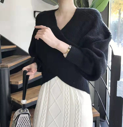 DFFRNT® | Elegante kruisgebreide trui