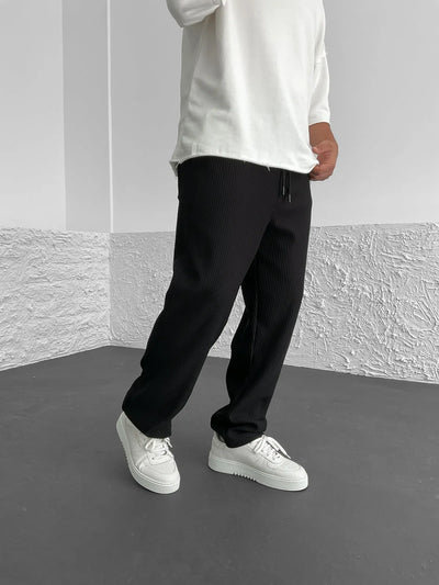 DFFRNT® | Relaxte geribbelde broek