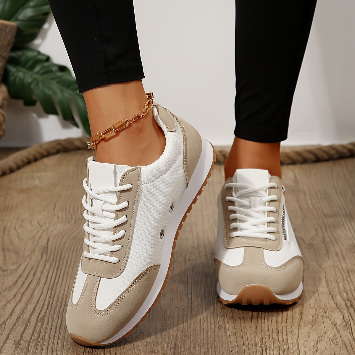 DFFRNT®| Sneakers met ritssluiting