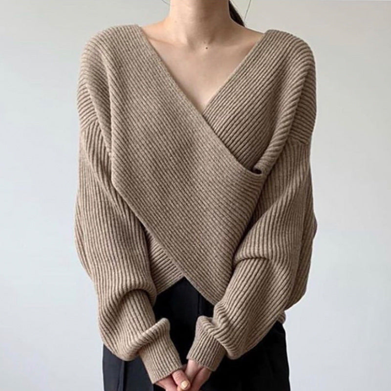 DFFRNT® | Elegante kruisgebreide trui