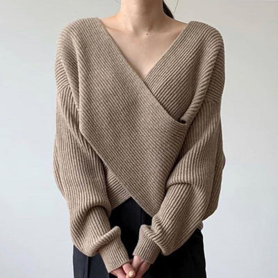 DFFRNT® | Elegante kruisgebreide trui