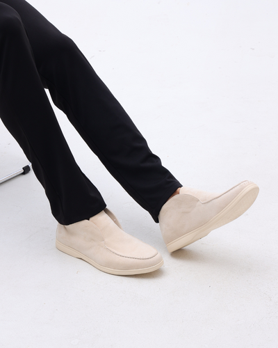 DFFRNT® | Hoge Suede Loafers