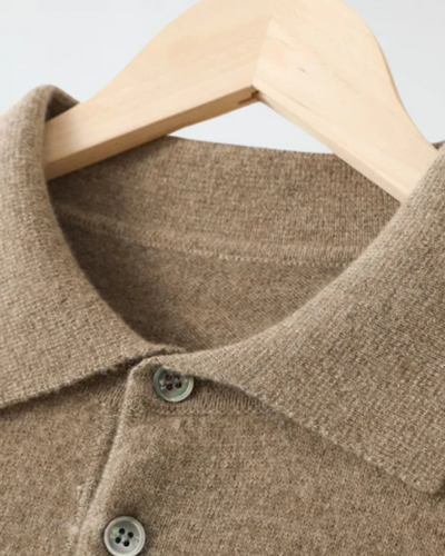 DFFRNT® | Kasjmier Polo met lange mouwene