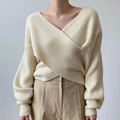 DFFRNT® | Elegante kruisgebreide trui
