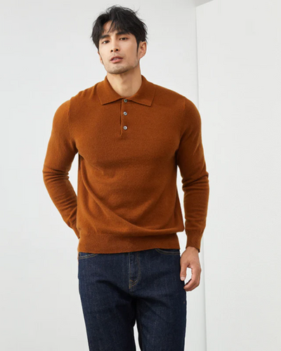 DFFRNT® | Kasjmier Polo met lange mouwene