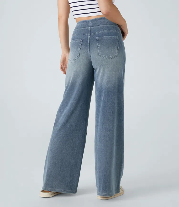 DFFRNT® | Comfortabele jeans met hoge taille