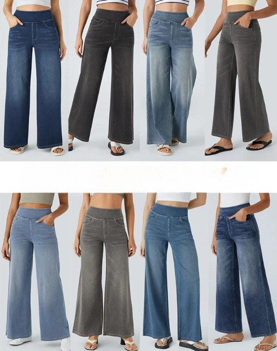 DFFRNT® | Comfortabele jeans met hoge taille