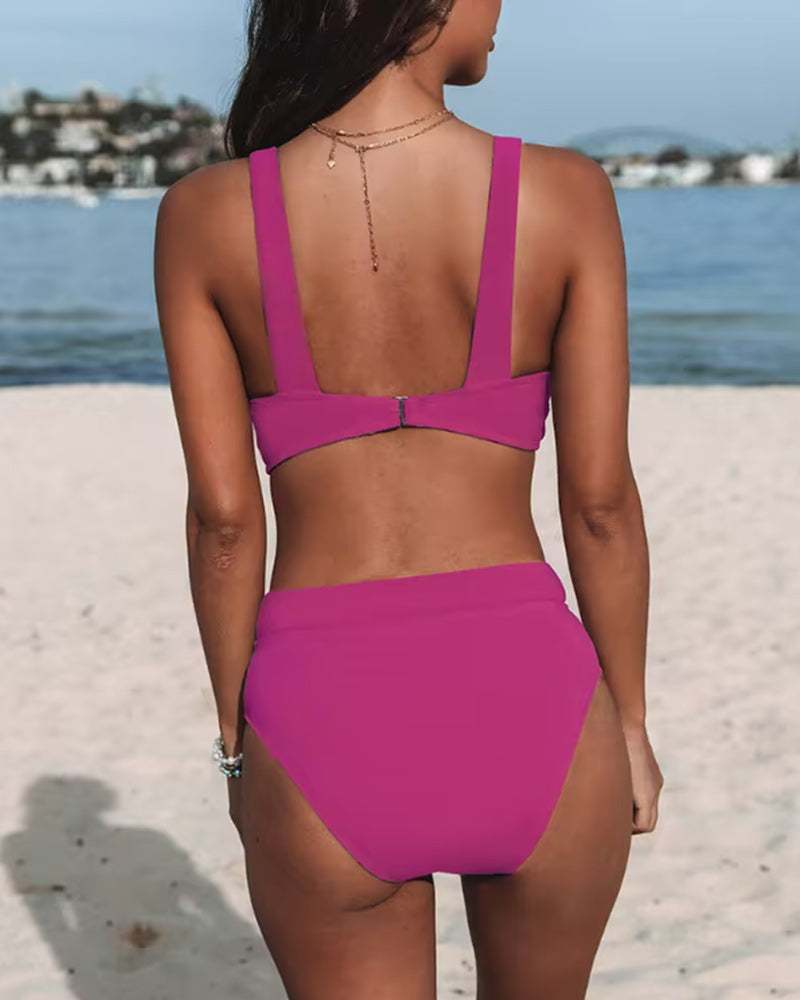 DFFRNT®  | Effen Hoge Taille Badpak