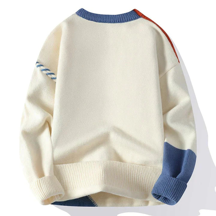 DFFRNT® | Patchwork trui