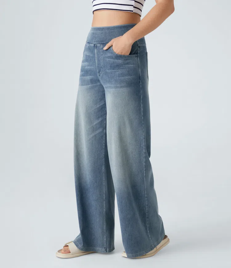 DFFRNT® | Comfortabele jeans met hoge taille