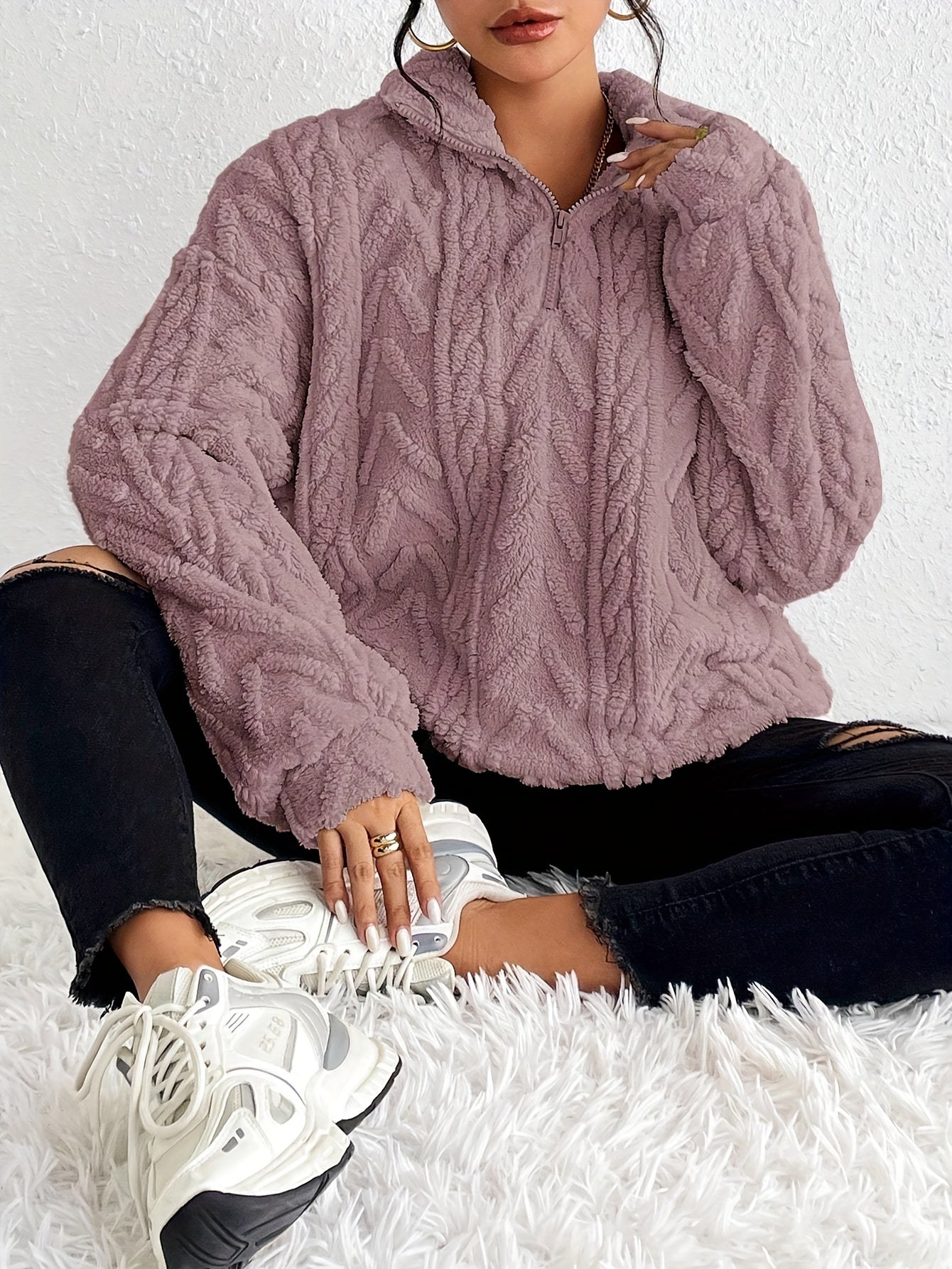 DFFRNT® | Elegante Fleece Trui