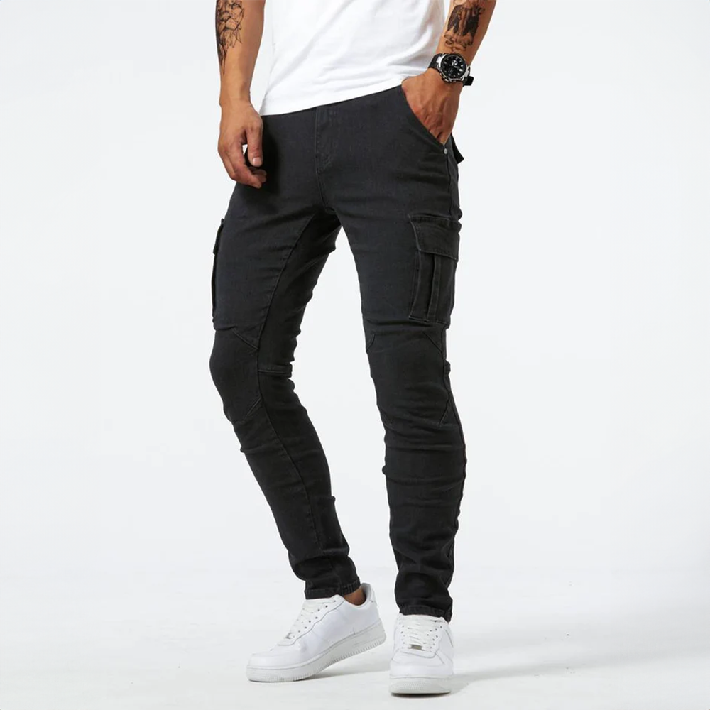 DFFRNT® | Stretchy Cargo Jeans
