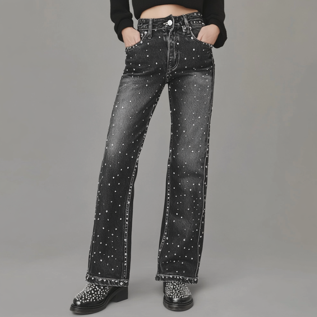 DFFRNT® | Glitter Spijkerbroek