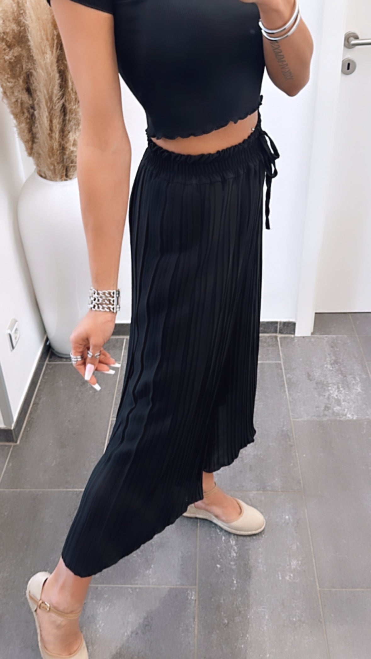 DFFRNT® | Geplooide broek