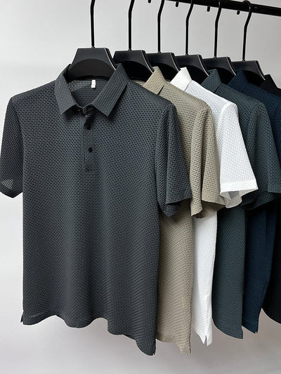 DFFRNT® | Mesh heren polo