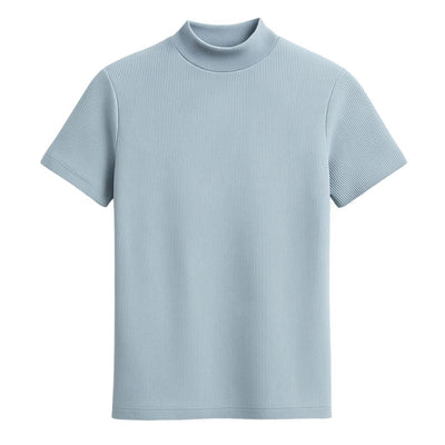 DFFRNT® | T-Shirt slim fit met hoge kraag