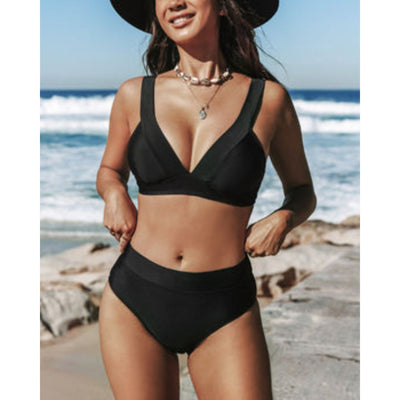 DFFRNT®  | Effen Hoge Taille Badpak