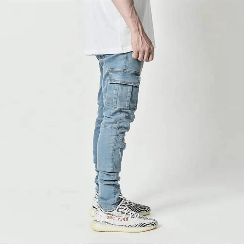 DFFRNT®  | Cargo Street Elastic Jeans