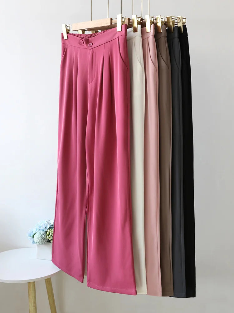 DFFRNT® | Wijde stretchy broek