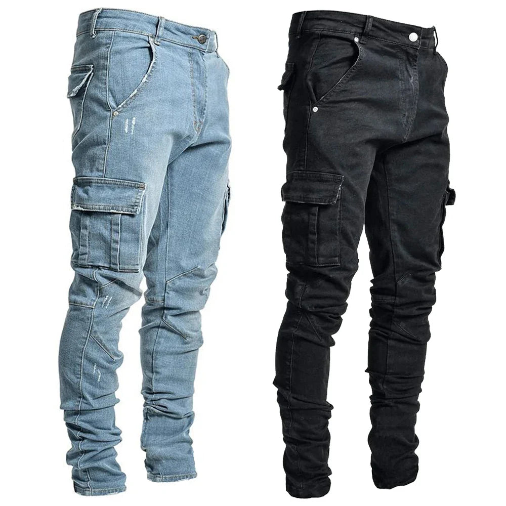 DFFRNT®  | Cargo Street Elastic Jeans