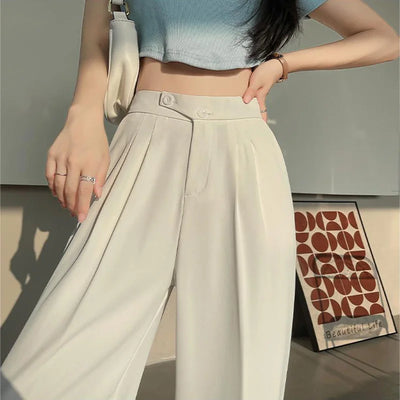 DFFRNT® | Wijde stretchy broek