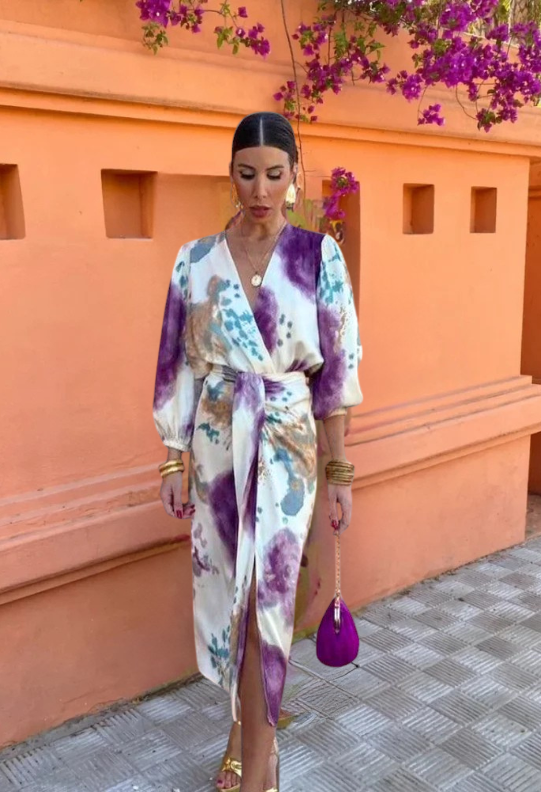 DFFRNT®  | Elegante V-hals jurk