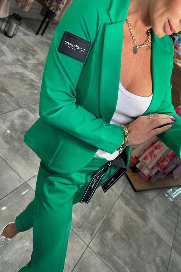 DFFRNT® | Tweedelige set met zachte blazer & relaxte joggers