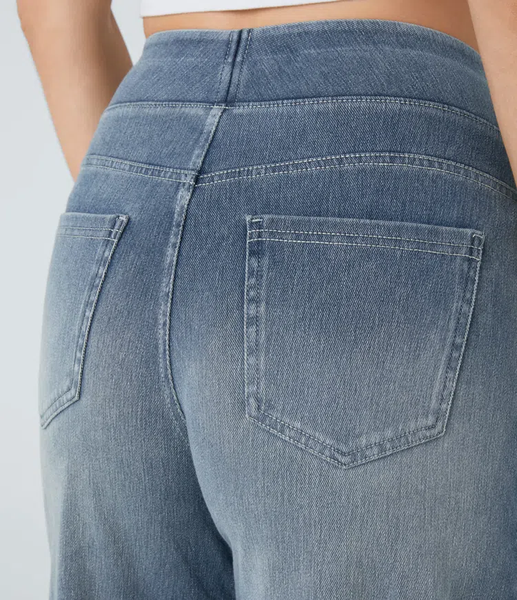 DFFRNT® | Comfortabele jeans met hoge taille