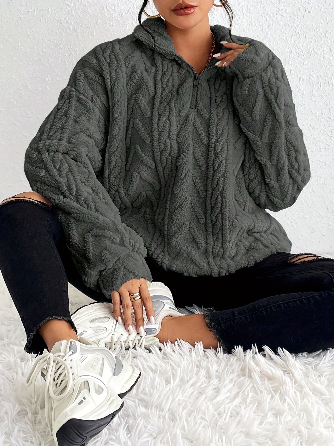 DFFRNT® | Elegante Fleece Trui