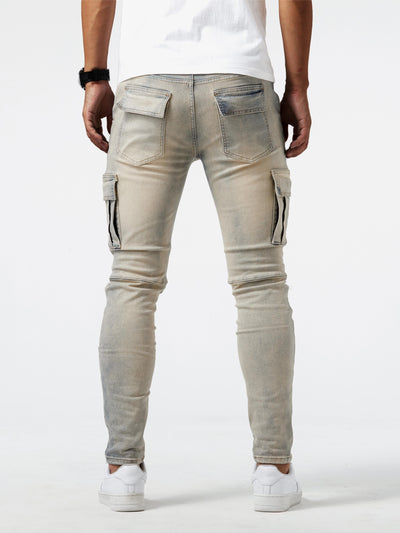 DFFRNT® | Slim Fit Cargo Jeans