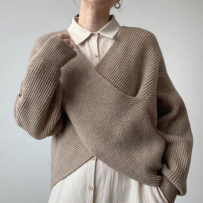 DFFRNT® | Elegante kruisgebreide trui