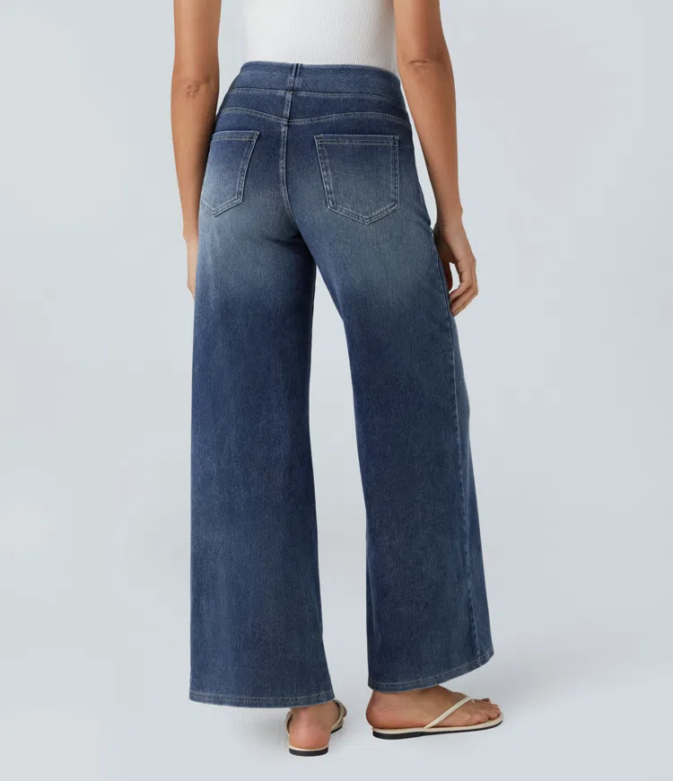 DFFRNT® | Comfortabele jeans met hoge taille