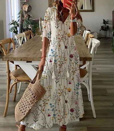 DFFRNT®  | Elegante Boho Jurk