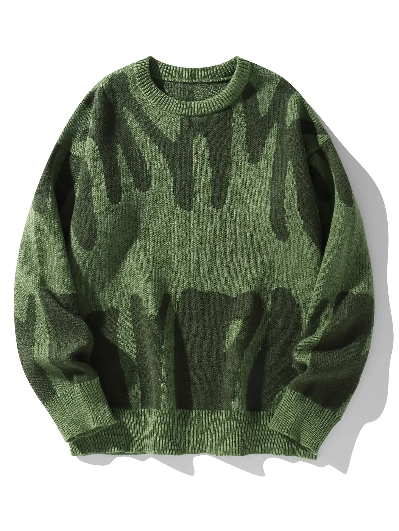 DFFRNT® | Oversized sweater met elegant patroon