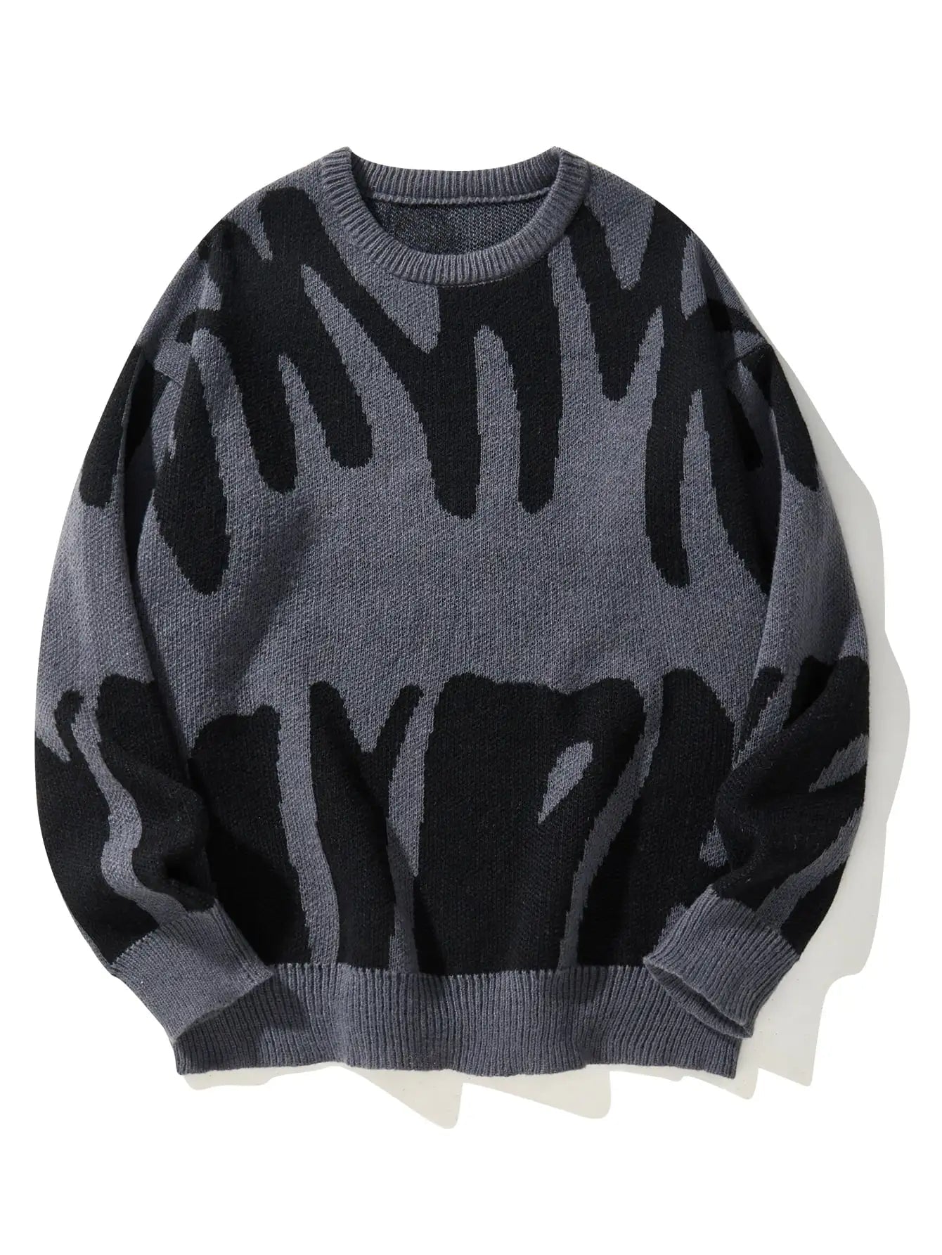 DFFRNT® | Oversized sweater met elegant patroon